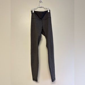 Heathered gray lululemon leggings